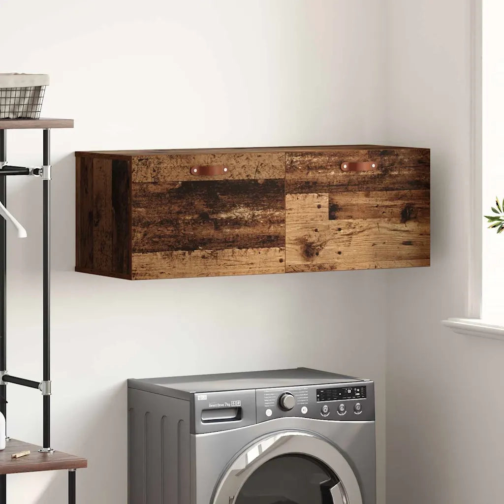 Mobiletto a muro Legno vecchio 100 x 36,5 x 35 cm 879561