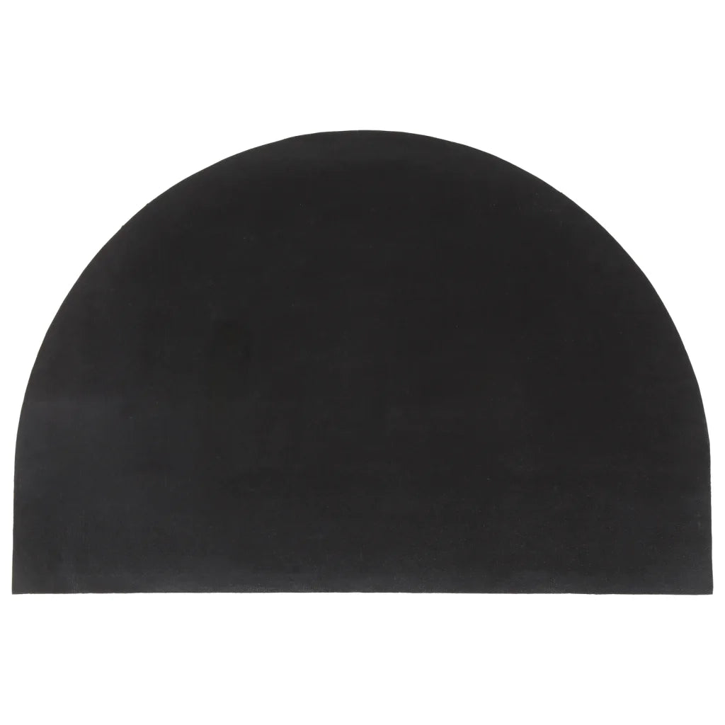 Zerbino | Tappetino Naturale Mezzo Rotondo 60x90 cm Fibra di Cocco