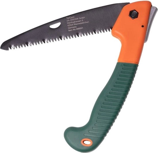 Zaaga per Lavori di Giardino con Blocco di Sicurezza - Lame in Acciaio Inox da 16 cm