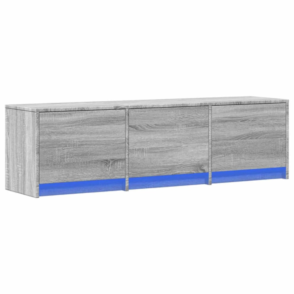 Mobile TV Grigio Sonoma 140 x 34 x 40 cm Legno multistrato 8006560