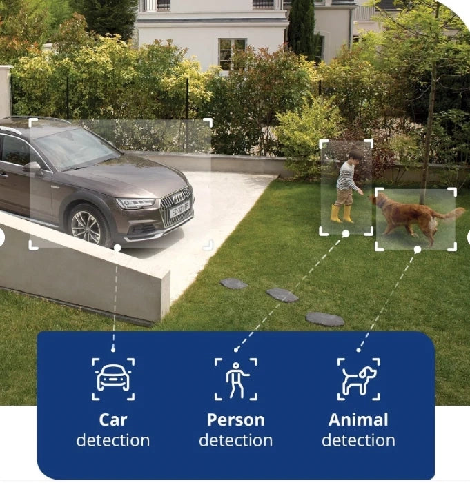 Netatmo Presence PRO videocamera esterna intelligente con sirena Bianca