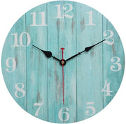 Orologio da parete in legno da 32,5CM - Finestra - Silenzioso - Senza suono tattile - Adatto per soggiorno, cucina, giardino - Camera da bambini silenziosa