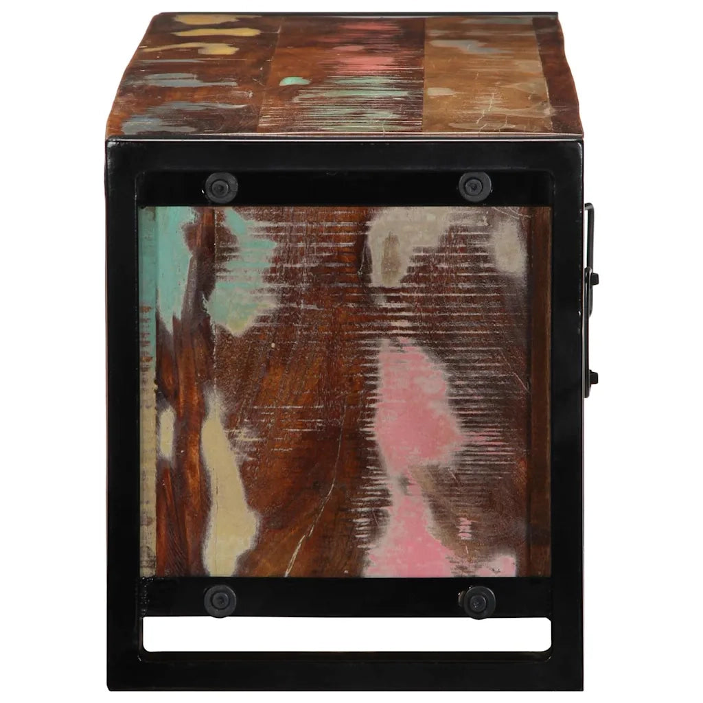 Mobile Porta TV 100x30x35 cm in Legno Massello di Recupero 4013594
