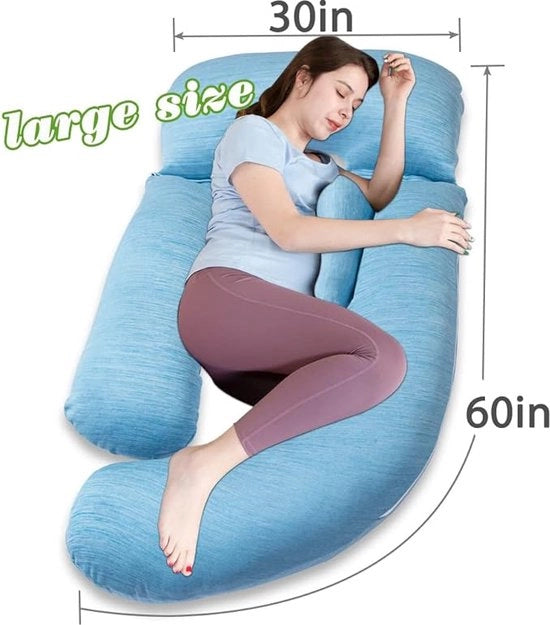 Cuscino di allattamento, cuscino laterale, cuscino di cotone per gravidanza, cuscino di supporto