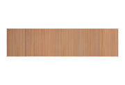 Testiera per letto Herdasa 140cm stampa doghe rovere 67x225x3