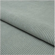 Corduroy in Tessuto per Metro TORANOS (100 cm x 142 cm) – Peso 330 g/m² – Tessuto Corduroy Finito per Metro per Bancali & Sedili – Tessuto per Arredamento – Tessuti per Arredamento, Tessuti Decorativi & Tessuti per DIY (Grigio Chiaro)