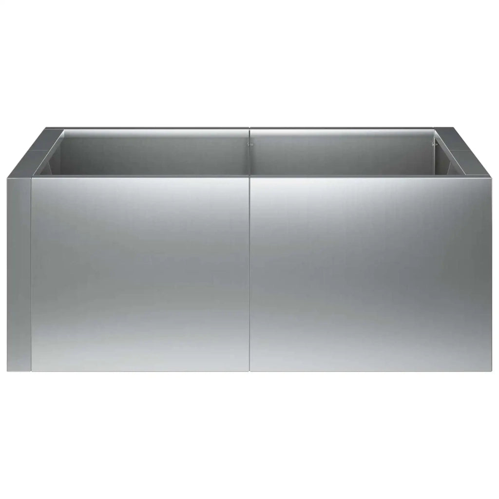 Muro di contenimento 4 pz 100 x 100 x 30 cm Acciaio zincato 3449203