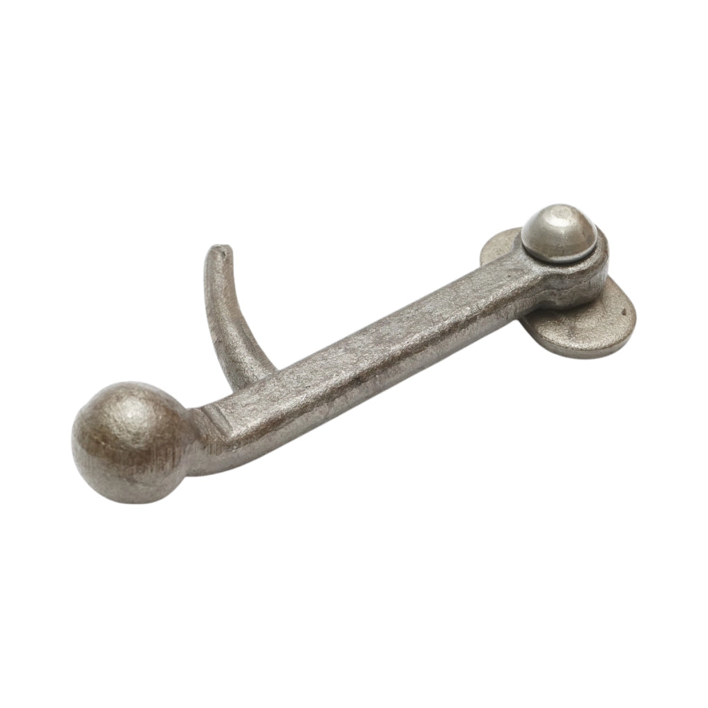 Chiusura a saracinesca del rimorchio destro con sfera e occhio 155x70x30mm