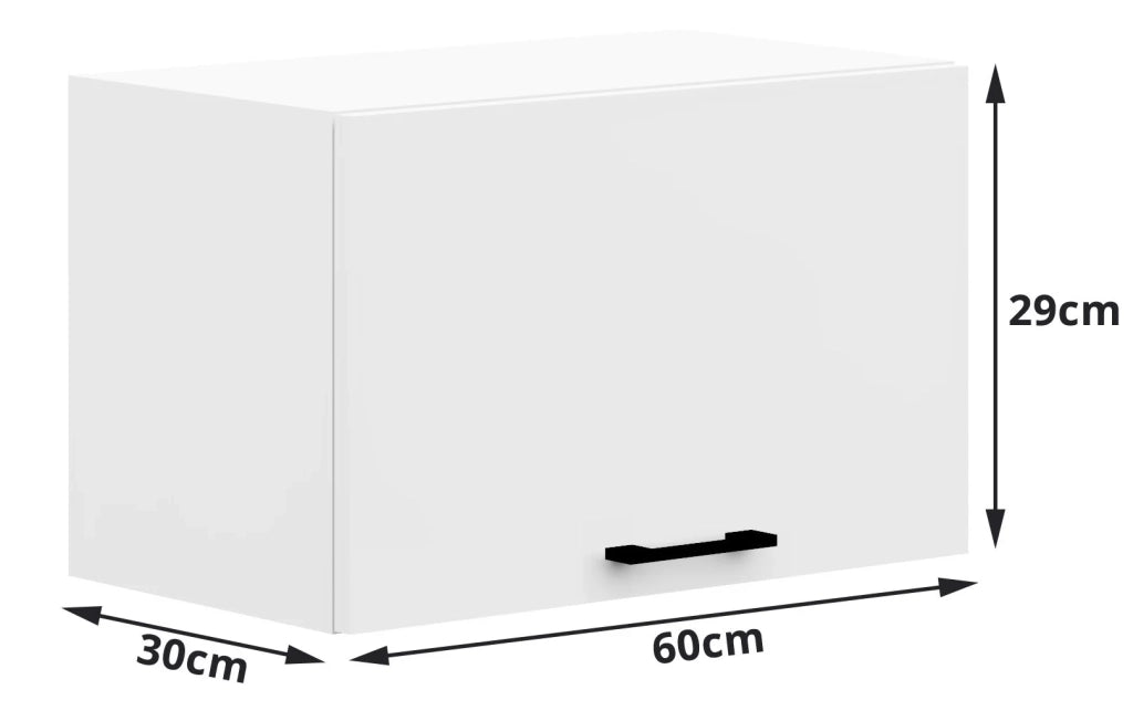 Mobile da cucina pensile sottopensile sistema AKORD OLIWIA Bianco 60 cm 1 anta 60x30x29 cm