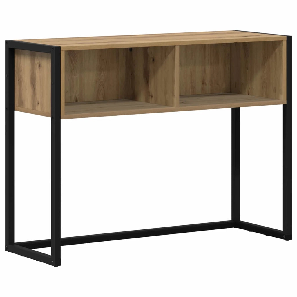 Tavolino Rovere Artigianale 100 x 36 x 75 cm Legno multistrato