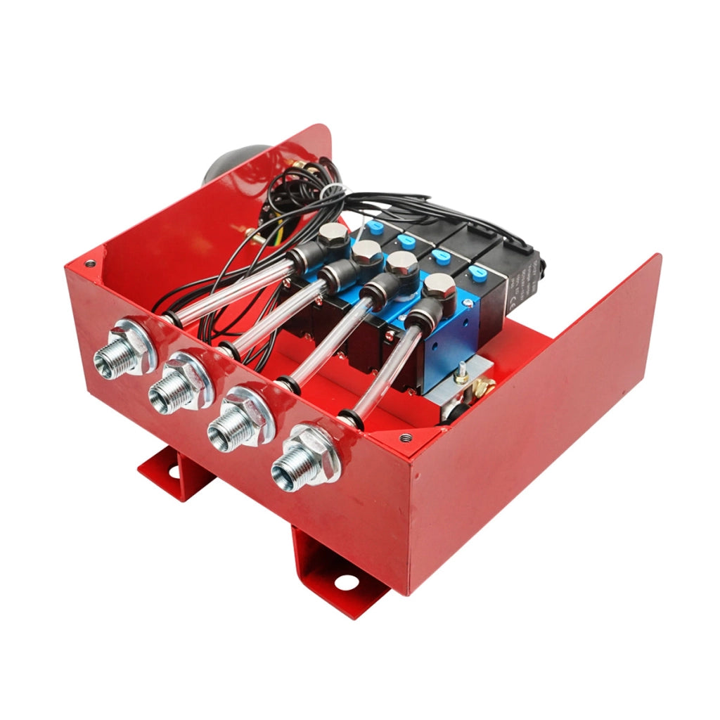 Scatola elettrovalvola per verricello 12V 2 chiusi/2 aperti Trattore forestale