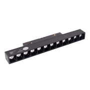 Lampada lineare magnetica ON/OFF 10W 775lm 3000K nera Maxlight