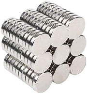 Magnetici forti - 70 pezzi di magneti mini per frigorifero - Magnetici per lavagna - Magnetici permanenti - 10 x 2 mm - Adatti per bambini