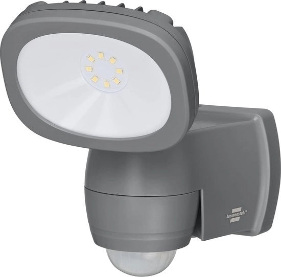 Lampada LED esterna a LED con sensore di movimento e batteria - 440 Lumen, IP44 impermeabile