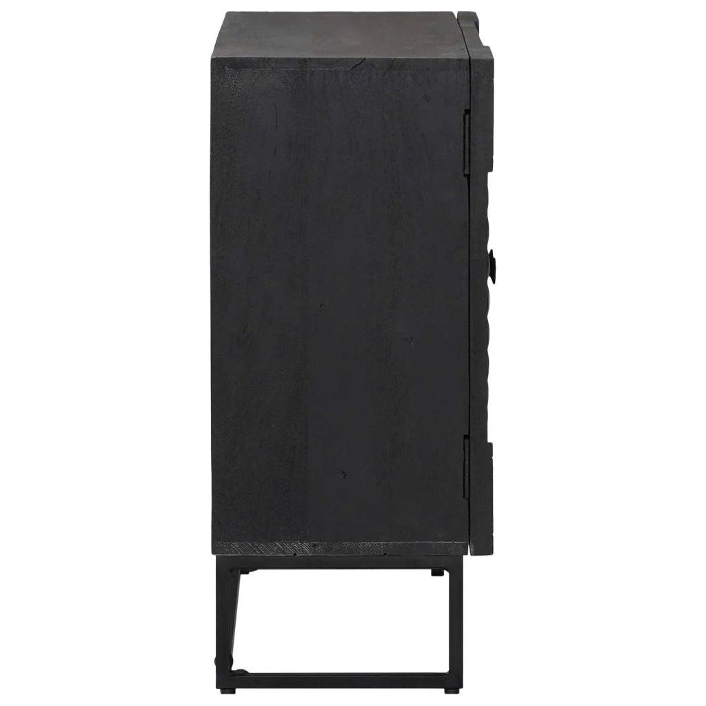 Credenza Nero 55 x 30 x 70 cm