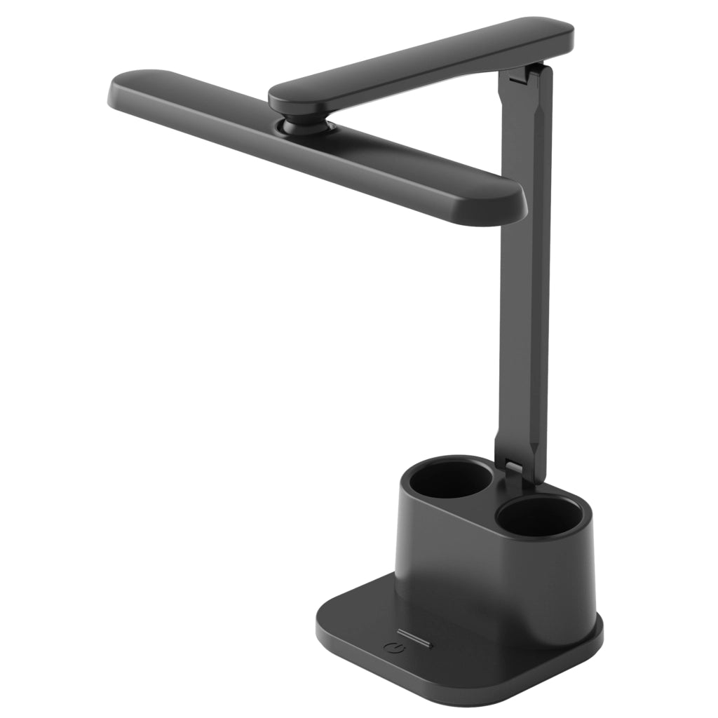 Lampada da scrivania LED nera 4000K dimmer Polux BARI