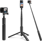 Tripode Monopodo Autoportante per Selfie e Vlog - Estensione fino a 120CM - Adatto per GoPro Hero - Insta360 - Osmo Action - Accessori per Fotocamere Action e Vlog.