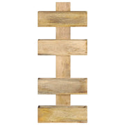 Portariviste a Parete 30x11x72 cm in Legno Massello di Mango 286466
