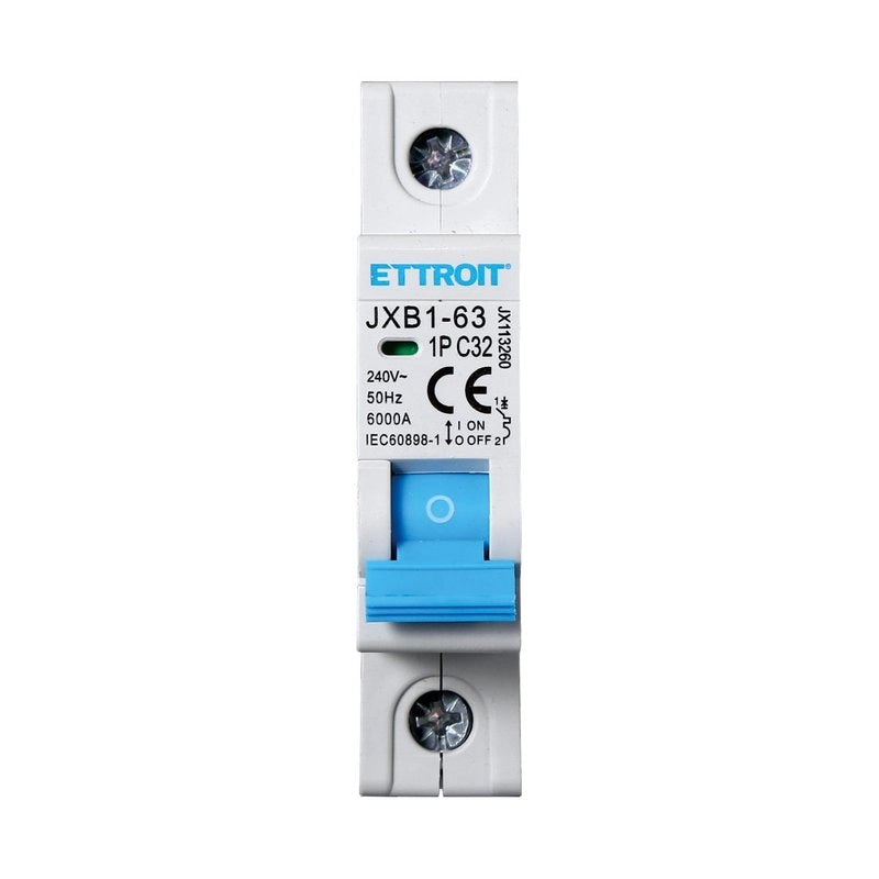 Interruttore Magnetotermico Automatico 1P 32A 6000A 220V Salvavita Stotz Occupa 1 Modulo DIN