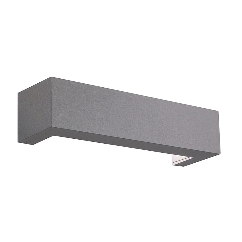 FLINT Applique LED 9W 3000K IP65 - Struttura Antracite in Alluminio Presso-fuso - Illuminazione per Esterni Linea FLINT - Rossini Group
