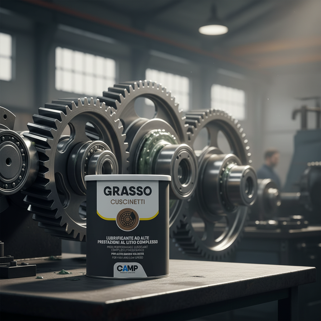 Lubrificante ad alte prestazioni al litio per cuscinetti e rulli 1 kg