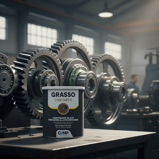 Lubrificante ad alte prestazioni al litio per cuscinetti e rulli 1 kg