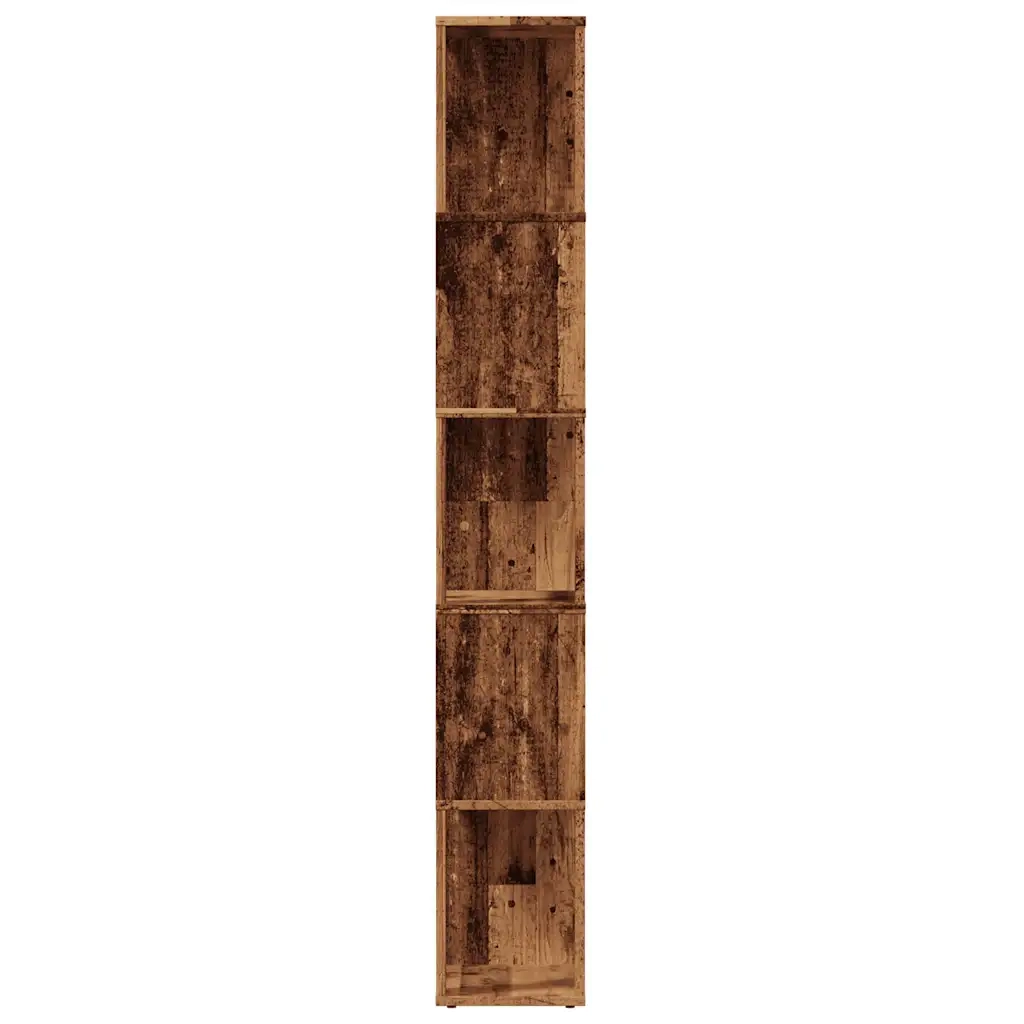 Libreria Legno Antico 45x24x159 cm in Legno Multistrato 855784