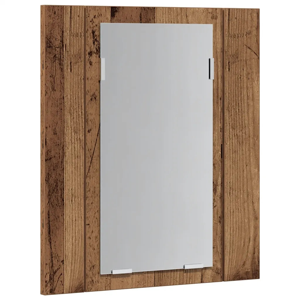 Mobile da Bagno Legno Antico 40x12x45cm in Legno Multistrato