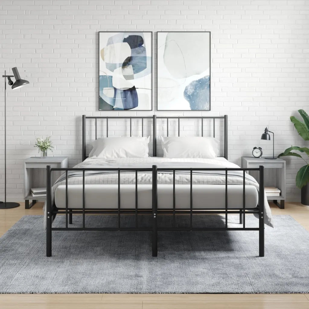 Comodini 2pz Grigio Sonoma 40x35x50 cm in Legno Multistratocod mxl 126718