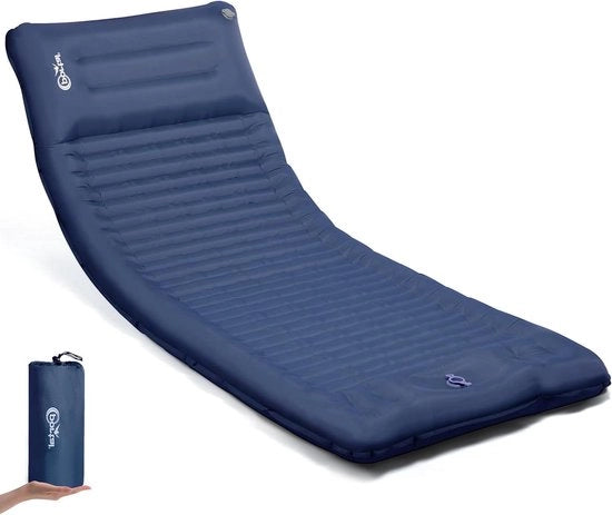 Matassa da Campeggio Inflabile - Leggera e Portatile - Spessore Singolo 10 cm