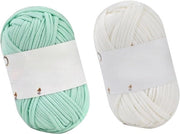 Garen a Poliestere - Tessuto soffice per decorazione domestica - Corda di cotone per macramè e garelli per neonati - Ideale per il ricamo e il cucito