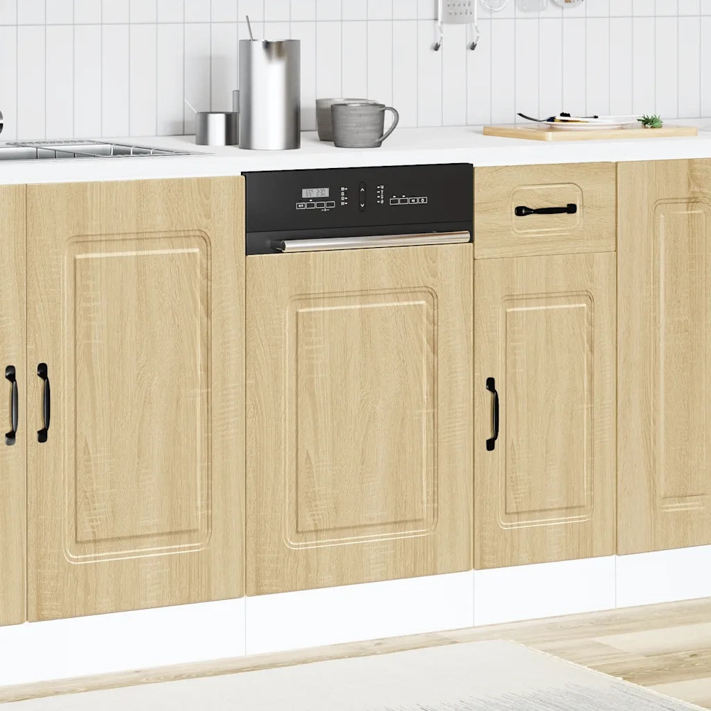 Pannello Lavastoviglie Kalmar Rovere Sonoma 45x1,5x57 cm