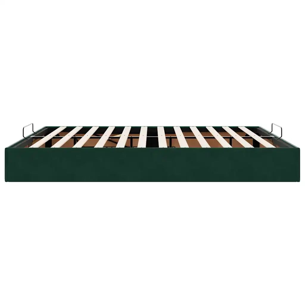 Struttura Letto Pouf senza Materasso 200x200 cm in Velluto 3310988
