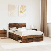 Struttura del letto Legno vecchio 120 x 190 cm Pino massello 3412112