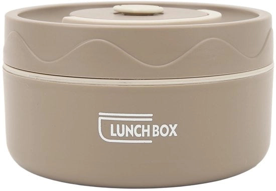 Borsa per il pranzo con isolamento termico eccellente - Contenitore termico isolato - Acciaio inossidabile - Portatile - Per lavoro/scolastico - Termos