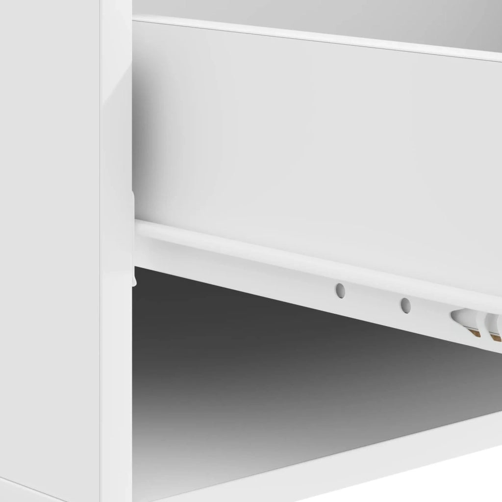 Tavolino da salotto Bianco 49 x 50 x 42 cm Legno ingegnerizzato 894505
