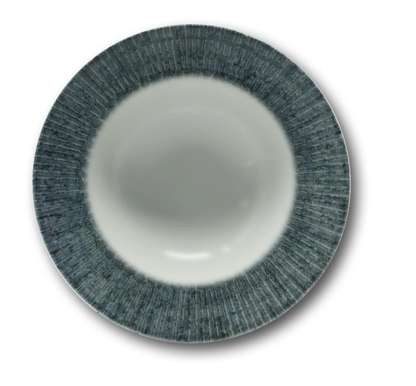 Set 6 Piatti da Tavola Pasta Bowl Space in Porcellana 26,5 cm Saturnia