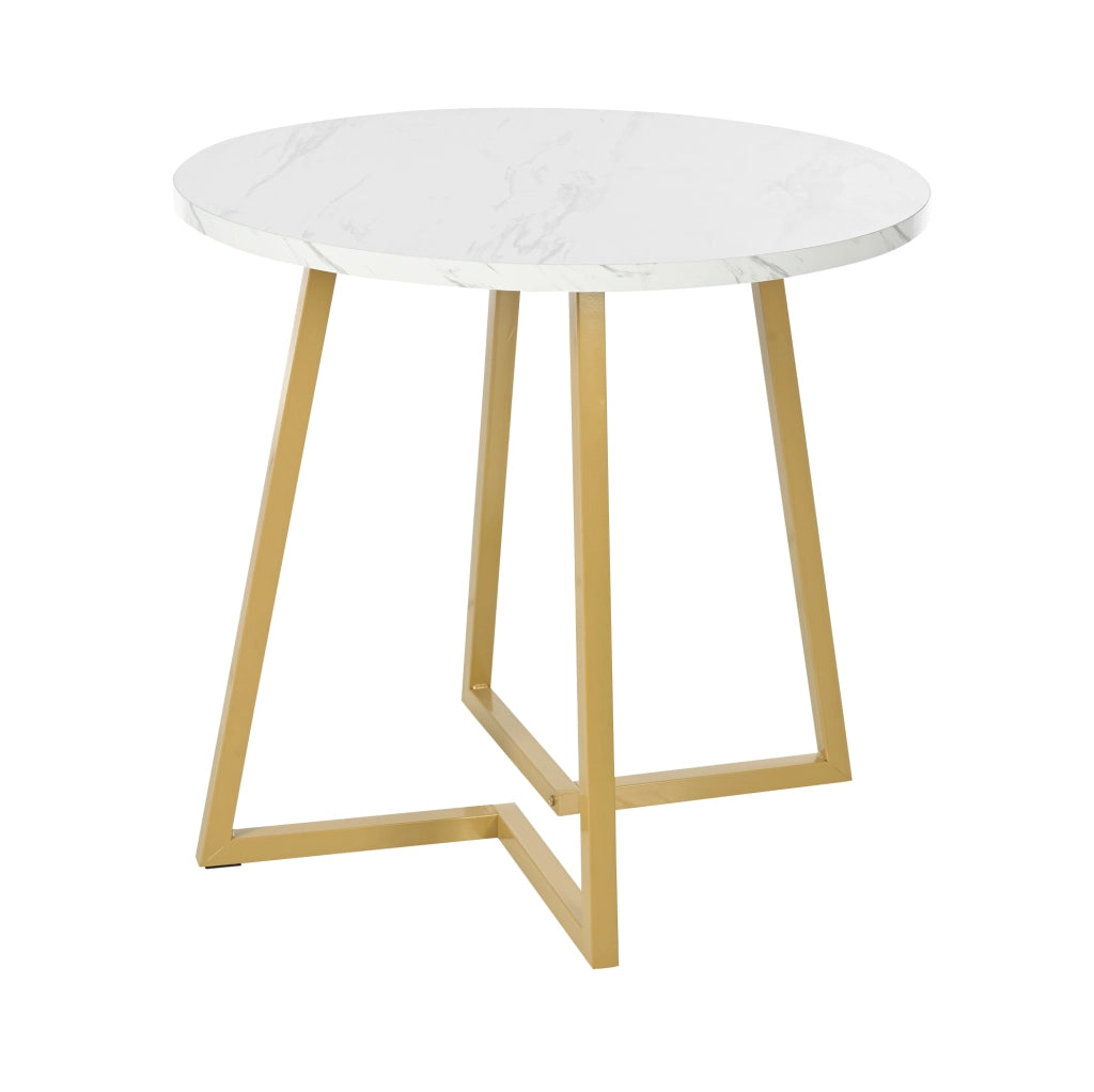 Gruppo pranzo 80 cm; design moderno; piano effetto marmo; MDF; multicolore