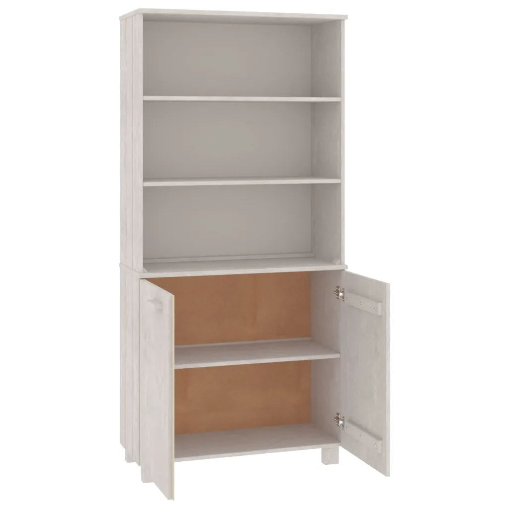 Credenza HAMAR in Legno Massello di Pino Bianca 3100931