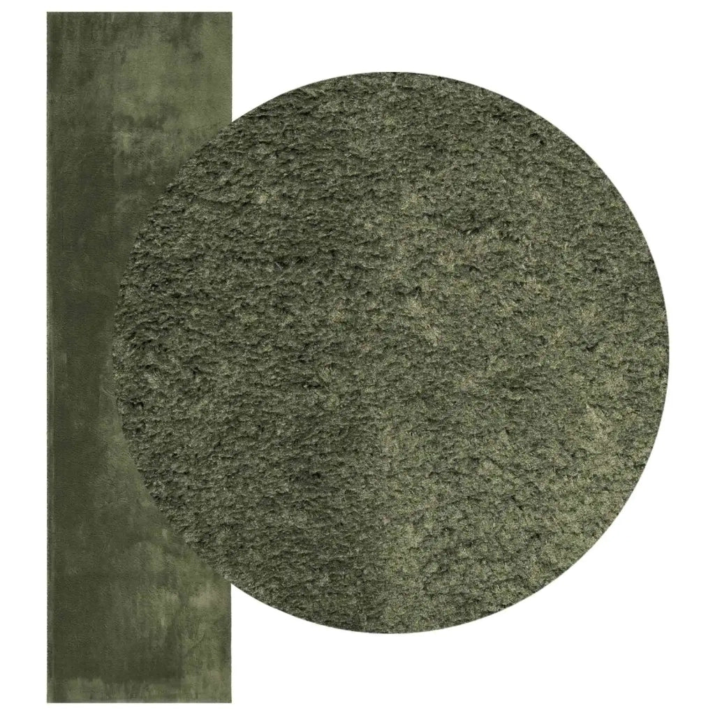 Tappeto a pelo medio, morbido e lavabile HUARTE Verde foresta 42022508