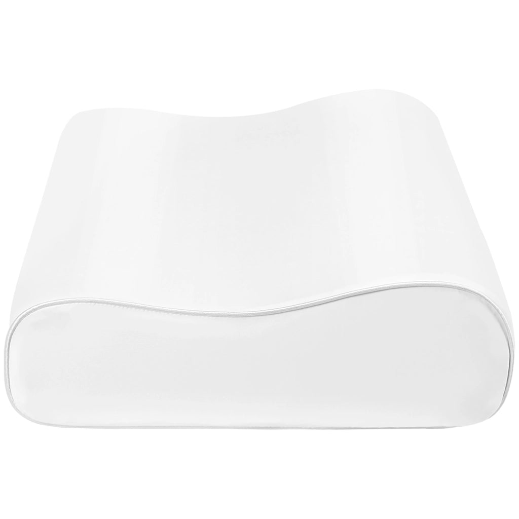 Cuscino Cervicale Memory Foam ¨C Xylo ¨C Ergonomico Doppia Altezza per Dormire Laterale e Supino