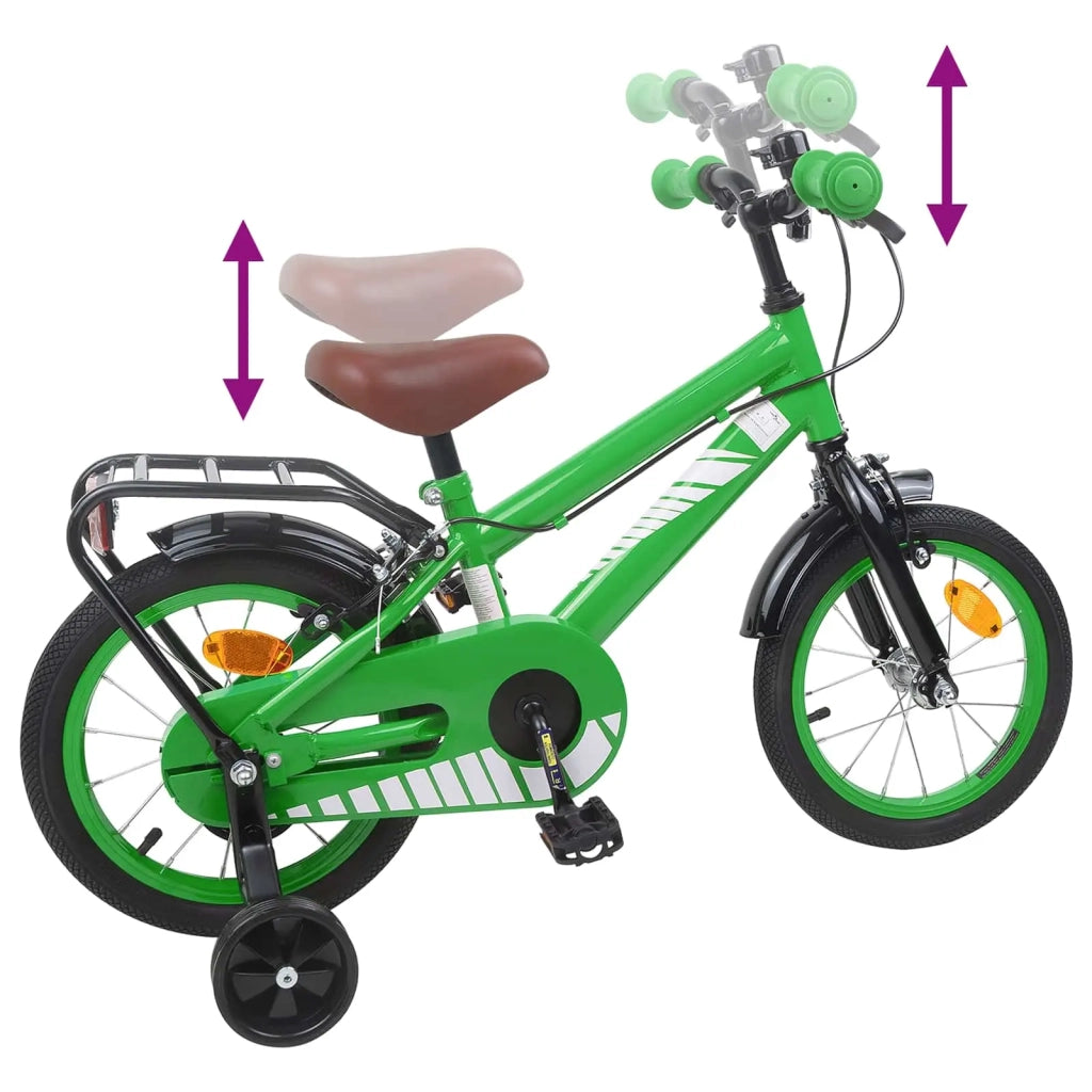 Bicicletta per Bambini 14 Pollici per bambini da 3 a 5 anni