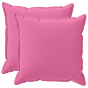 Federa 2 pcs HOUTEN Rosa 60 x 60 cm Poliestere 920815