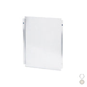 SCHIENALE PER CASSETTA PROTEZIONE GAS- Bianco cm 50 x 30- DK- pezzi 1