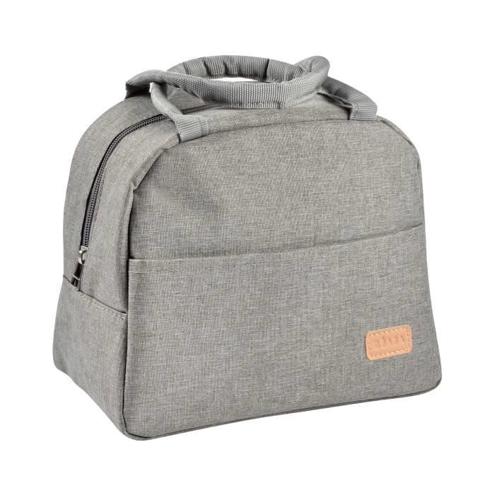 BEABA, borsa da pranzo isolata grigio erica