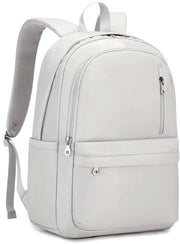 Zaino in Nylon Flessibile per Uomo e Donna – Leggero, Grande, Moderno e Unisex – Zaino per Studenti, Viaggi, Lavoro e Giornaliero (Grigio)