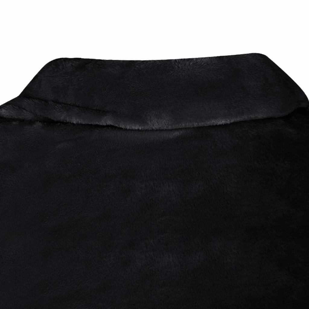 Felpa coperta Nero F Flanella CFW1570415