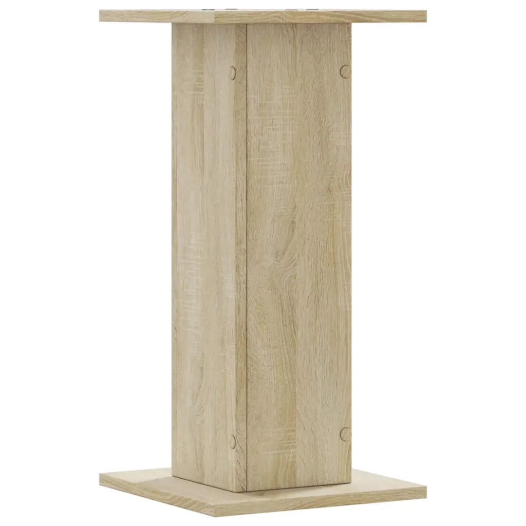 Supporti Altoparlanti 2 pz Rovere 30x30x40 cm in Multistrato CFW3637173