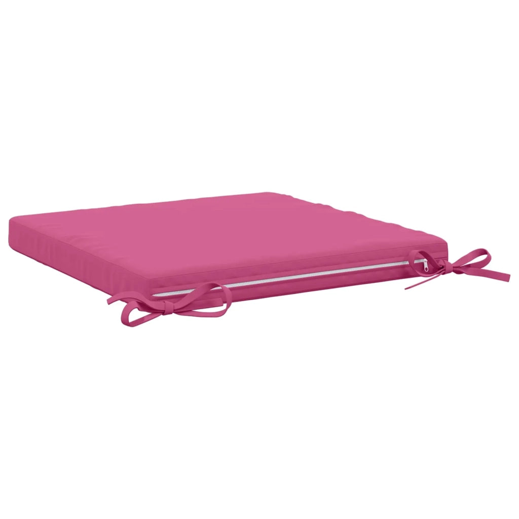 Cuscini per Sedia in 4 Pezzi SOEST 4 pz 100% Poliestere Rosa 944377