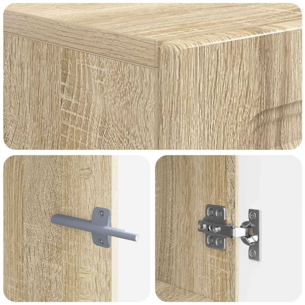 Mobile TV Rovere Sonoma Legno ingegnerizzato 897777